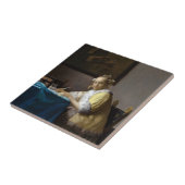 Carreau Johannes Vermeer - Une dame écrit une lettre (Côté)