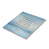 Carreau John 3:16 Image du couplet de la Bible (Côté)