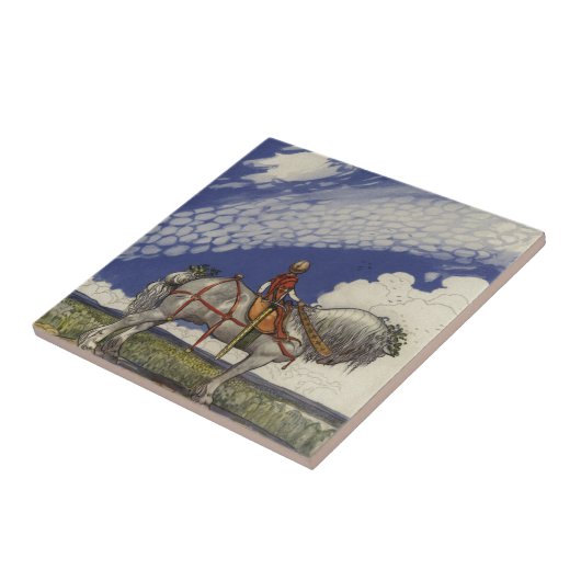 Carreau John Bauer - au monde large (Côté)