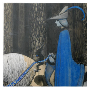 Carreau John Bauer - De temps en temps