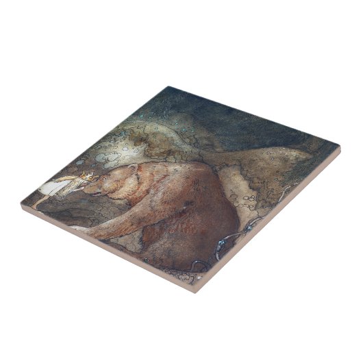 Carreau John Bauer Poor Little Basse (Côté)