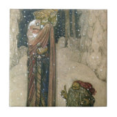 Carreau John Bauer - princesse et Troll (Devant)