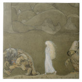 Carreau John Bauer - princesse et trolls (Devant)