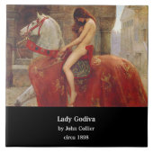 Carreau John Collier , “ Lady Godiva ” (Devant)
