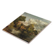 Carreau John Constable - Le Cheval Blanc oeuvre d'art (Côté)