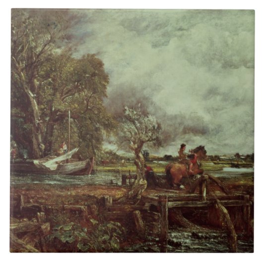Carreau John Constable | le cheval de saut, c.1825 (huile (Devant)