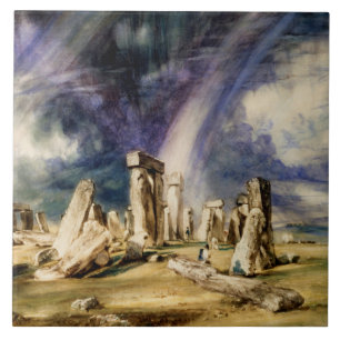 Carreau John Constable - Stonehenge