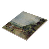 Carreau John Constable | une route de campagne avec les (Côté)