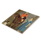 Carreau John Gubbins Newton et sa soeur Mary, 1832-33 ( (Côté)