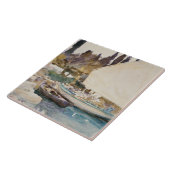 Carreau John Singer Sargent - bateaux (Côté)