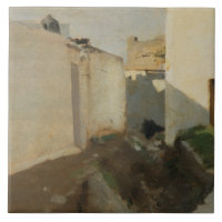 John Singer Sargent - Murs blancs à Sunlight