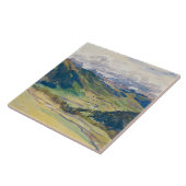 Carreau John Singer Sargent - vallée ouverte, dolomites (Côté)