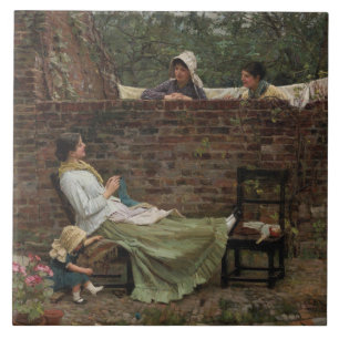 Carreau John William Waterhouse - Bons voisins