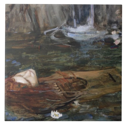 Carreau John William Waterhouse - Étude pour la recherche (Devant)