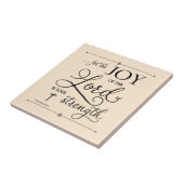 Carreau Joie du Seigneur - Néhémie 8:10 (Côté)