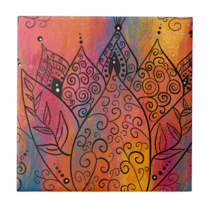 Carreau Joli Art Floral