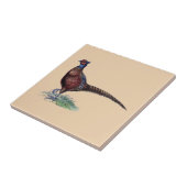Carreau Joli Bague Cou Pheasant Tan (Côté)