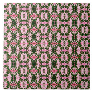 Carreau Joli en rose et vert