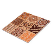 Carreau Joli motif de style africain (Côté)