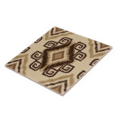 Carreau Joli motif de style africain (Côté)