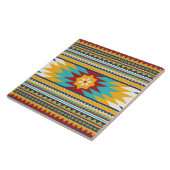 Carreau Joli motif de style africain (Côté)