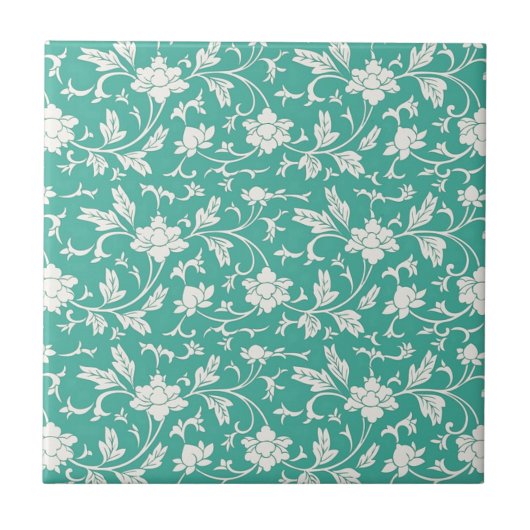 Carreau Joli motif floral (Devant)