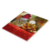 Carreau Joli Noël Chipmunk (Côté)