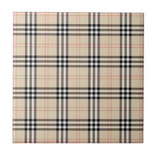 Carreau Joli Tartan Plaid Beige