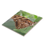 Carreau Joli tuile papillon Brown (Côté)