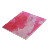 Carreau Joli tuile papillon rose (Côté)