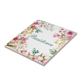 Carreau Jolie citation "Persistance" Carrelage en céramiqu (Côté)