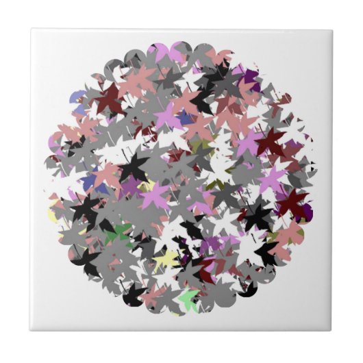 CARREAU JOLIE FEUILLES D'ARBRE (Devant)