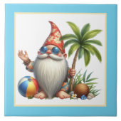 Carreau Jolie maison de plage gnome (Devant)