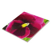 Carreau Jolie Pensée Florale Violette (Côté)