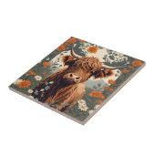 Carreau Jolie vache Vintage Highland (Côté)