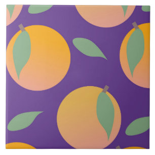 Carreau Jolies oranges jumbo gras