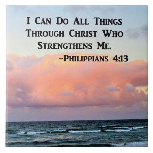 CARREAU JOLIMENT NUAGES PHILIPPIENS 4:13 TILE CÉRAMIQUE (Devant)