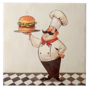 Carreau Jolly Chef Burger : Cook Présente la Cuisine de Ha