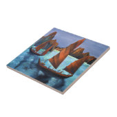 Carreau Joncs Dans La Baie Dragon Descendante (Côté)