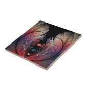 Carreau Jonglage Abstrait Art moderne Imaginaire fractal (Côté)