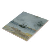 Carreau Joseph William Turner| Navire terrestre, pont (Côté)