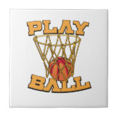 Carreau Jouer au basket-ball. (Devant)