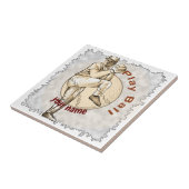 Carreau Jouer au Pitcher de Baseball (Côté)