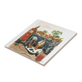 Carreau Jouet de plage gonflant (Côté)