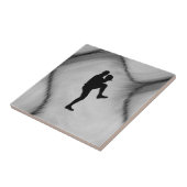 Carreau Joueur de base-ball Pitcher Windup (Côté)