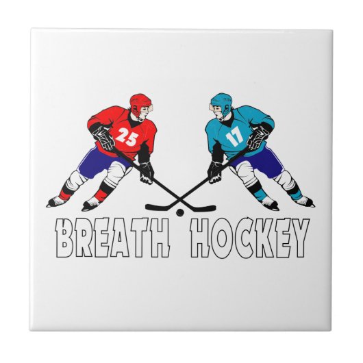 Carreau Joueurs de hockey (Devant)