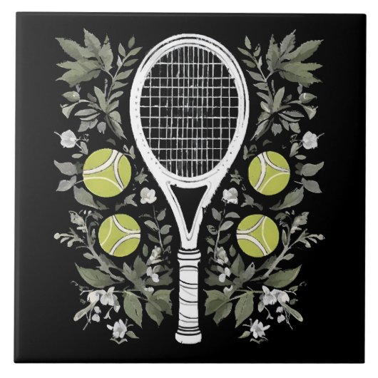 Carreau Joueuse de tennis (Devant)
