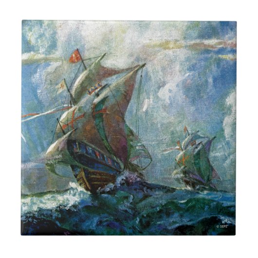 Carreau Jour de Columbus (Devant)