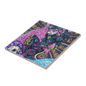 Carreau Jour de la rétro sirène morte (Côté)