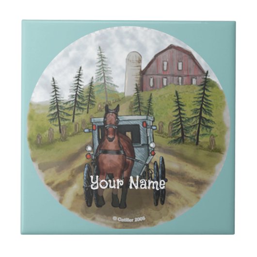 Carreau Jour de la ville d'Amish (Devant)